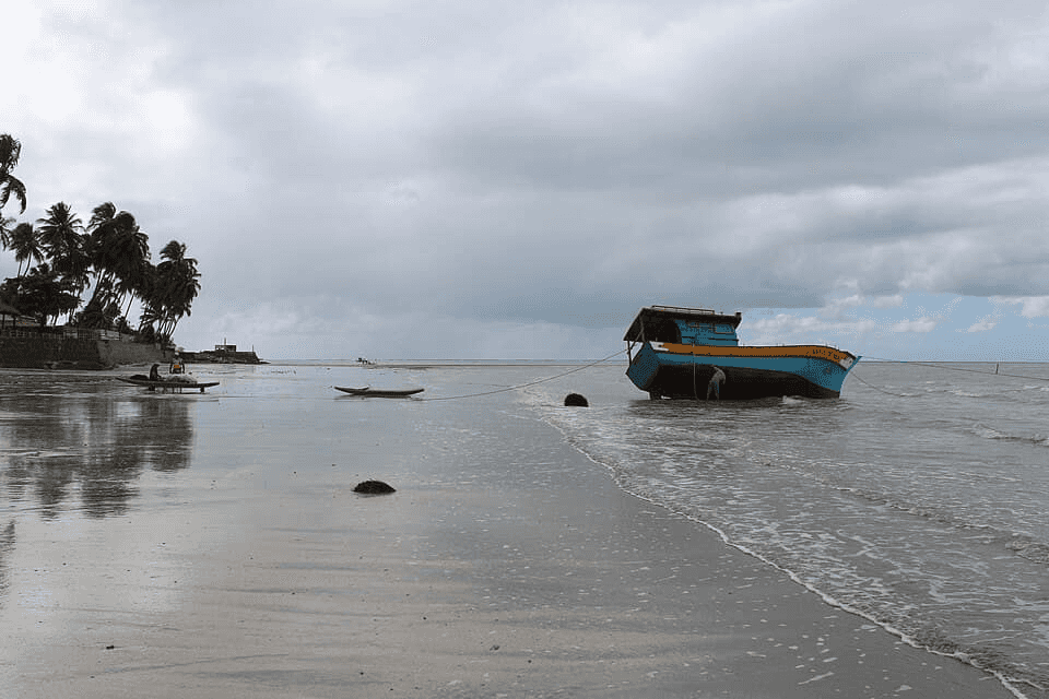 Paisagem da rota Rota Ecológica: Maceió a Maragogi, Litoral Norte de Alagoas.