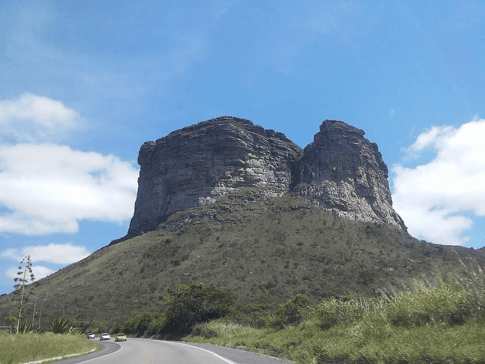 Paisagem da rota Morro do Pai Inácio, Chapada Diamantina.