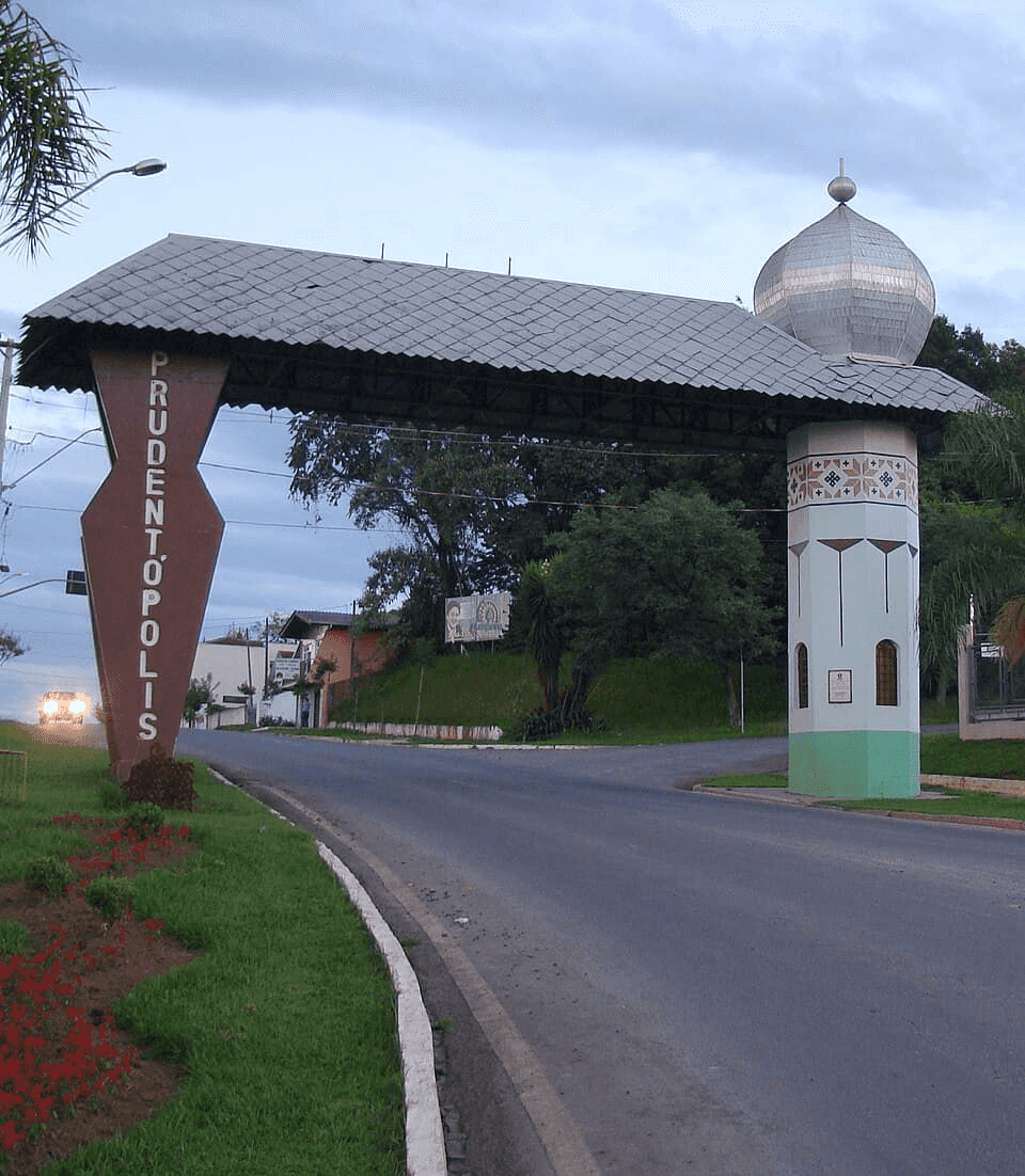 Paisagem da rota Serra da Esperança e Prudentópolis, Centro do Paraná.